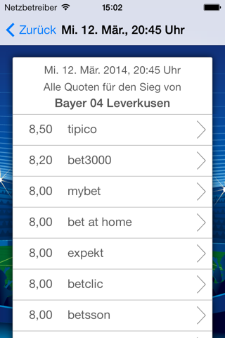 Fußball Sportwetten - Der Wettprofi screenshot 2