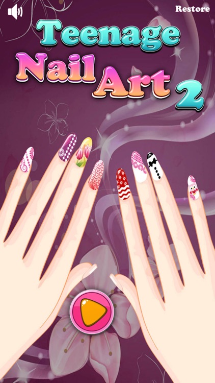 Teenage Nail Art 2