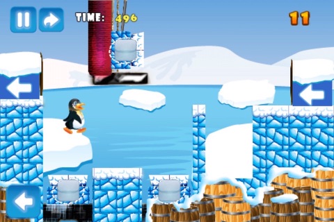 Penguin Trip - Racing And Flying Through The Air screenshot 4