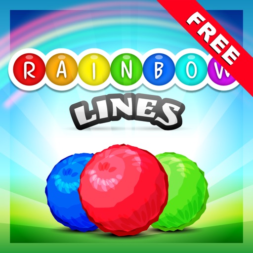Rainbow Lines FREE Icon