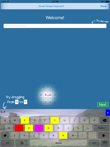 Screenshot #5 pour Smart Swipe Keyboard Pro for iOS8