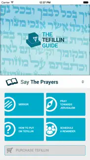 guide juive tefillin iPhone Captures Décran 1