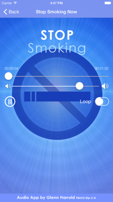 Stop Smoking Forever - Hypnosis by Glenn Harrold screenshot 3