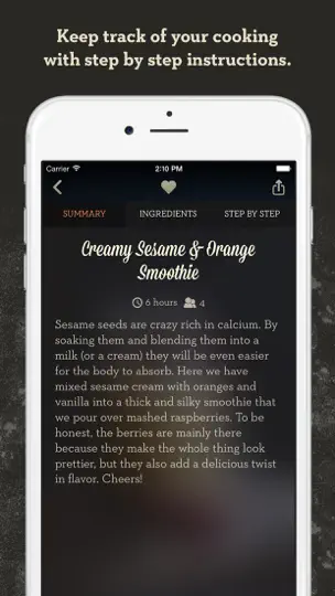 Capture d'écran de Healthy Desserts - By Green Kitchen sur iPhone 3
