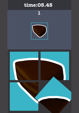 Rotate Chocolate Cake Puzzle screenshot 2