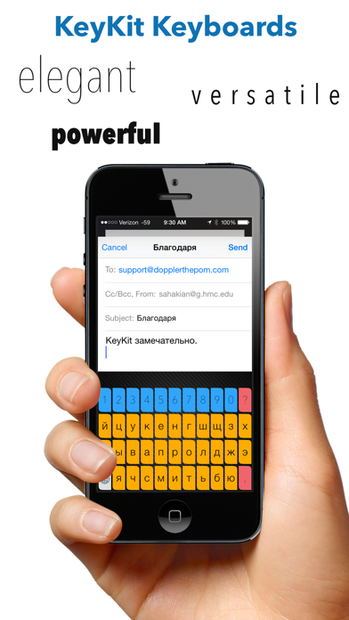 Screenshot #1 pour KeyKit Cyrillic