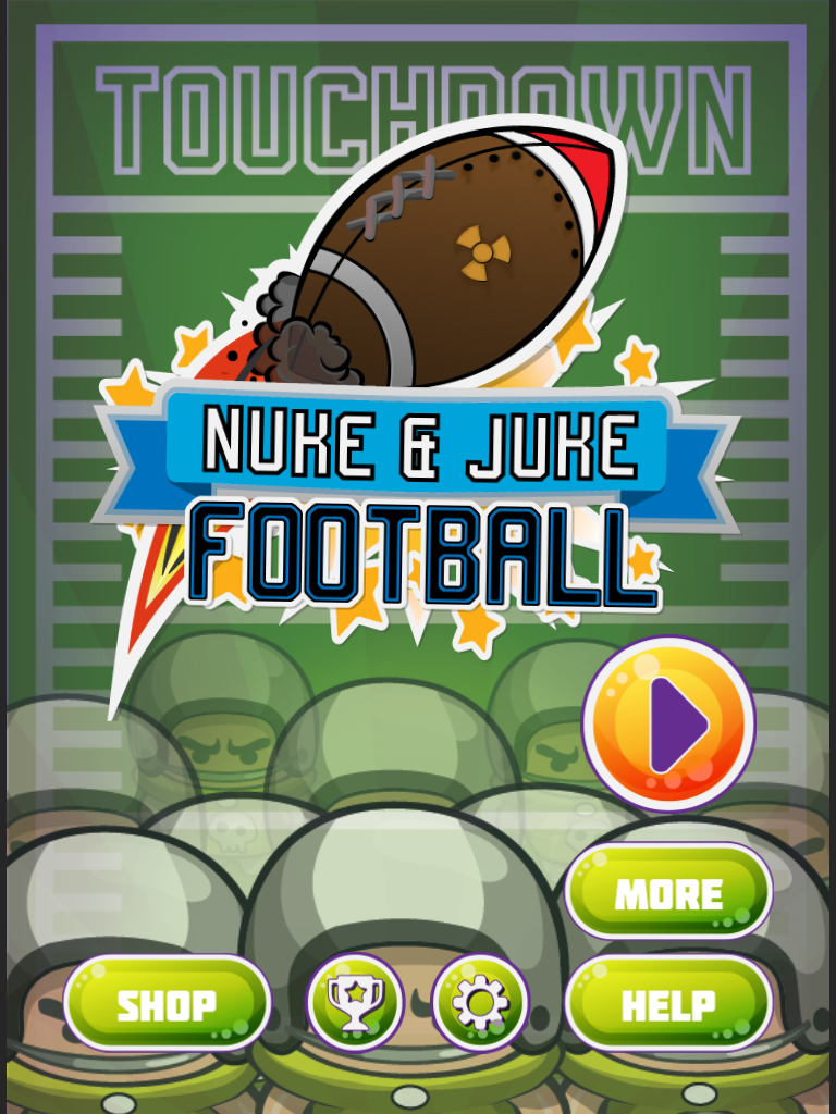 Nuke & Juke Touchdown Football