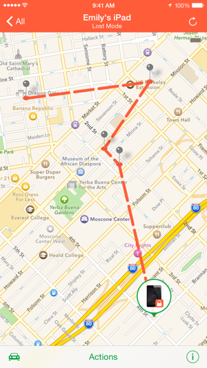 Buscar mi iPhone Screenshot