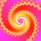 Move and pinch and fractals in real-time