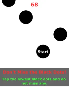 Game screenshot Don't Miss the Black Dots apk