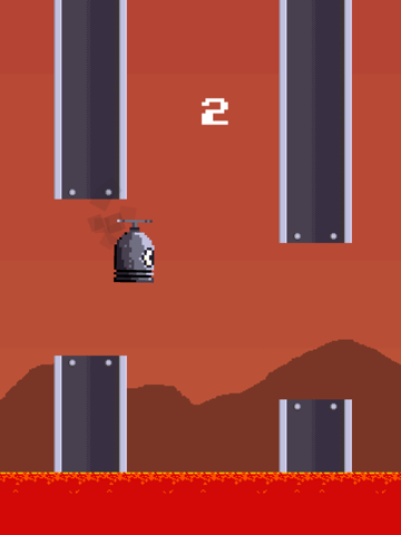 Screenshot #4 pour Choppbot - The Tiny Flappy Copter Robot
