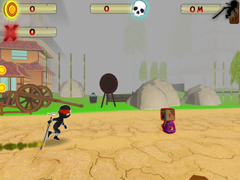 Screenshot #5 pour Assassin Ninja Japon vs Zombie Survival Jeu gratuit