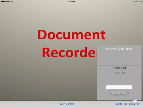 Document Recorder screenshot 3