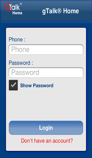 Screenshot #2 pour gTalk Home