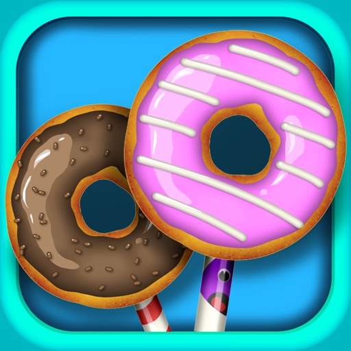 Awesome Donut Cake Pop Dessert Breakfast Shop Maker iOS App