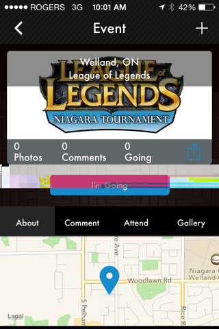 Niagara College Event Management screenshot 2