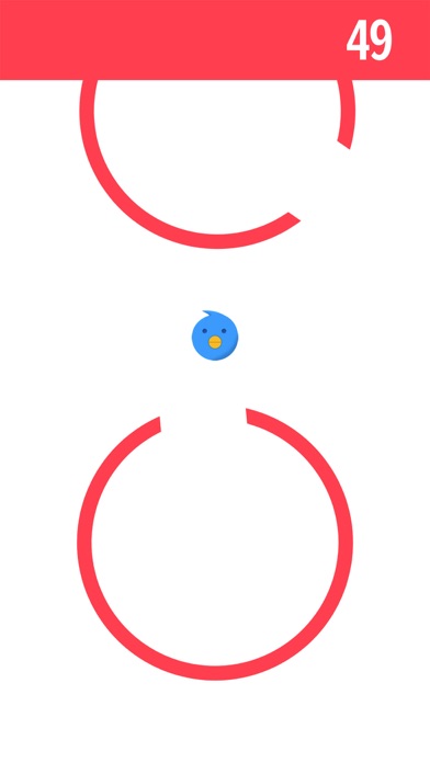 Screenshot #2 pour Bird Up Up Up - One Tap Circle Dodge