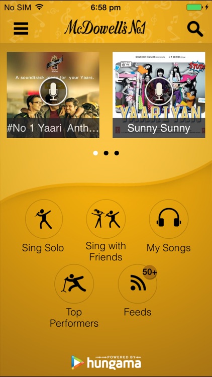 McDowell’s No. 1 Karaoke