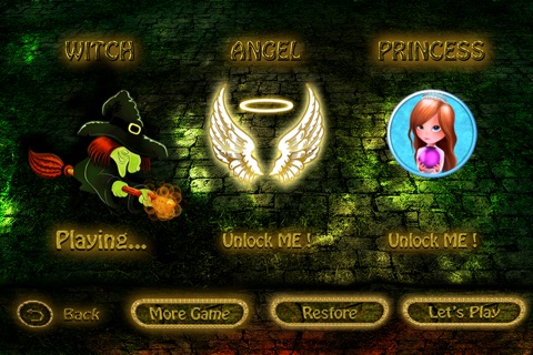 Clumsy Marble Witch Blitz - connect and shoot bubbles mania screenshot 2
