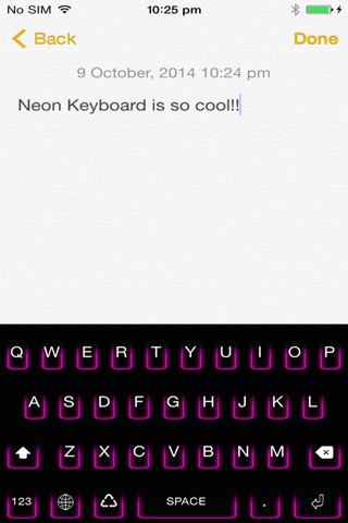 Neon Keyboards screenshot 4