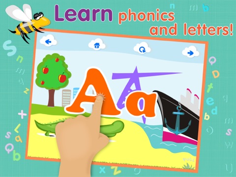 ABCs alphabet phonics games for kids based on Montessori learining approachのおすすめ画像4