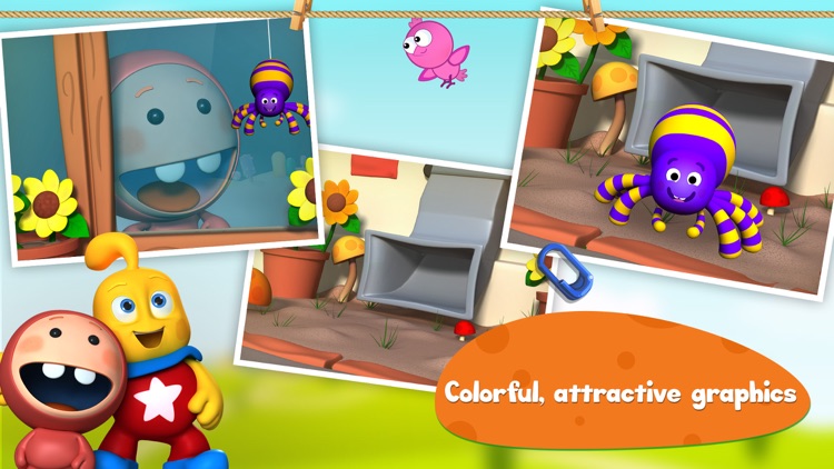 Itsy Bitsy Spider: 3D Interactive Story Book For Children in Preschool to Kindergarten HD