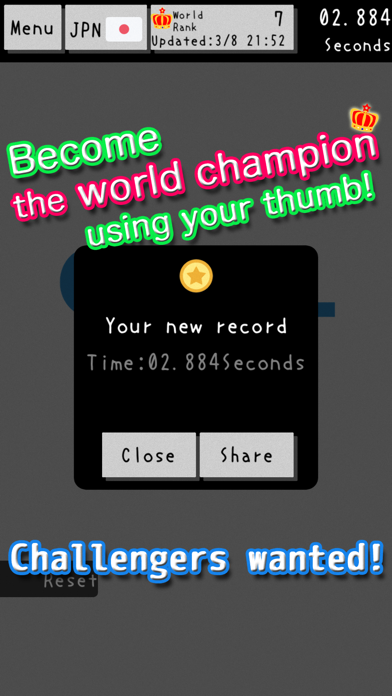 Screenshot #2 pour FingerDash - virtual 100m