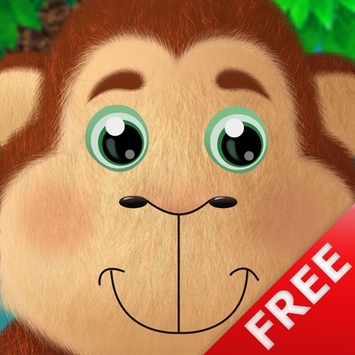 Five little monkeys jumping on the bed for toddler Free Icon