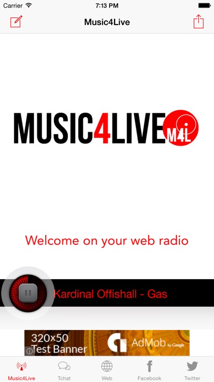Music4Live : HipHop / Soul / Funk Radio