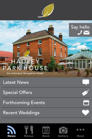 Hadley Park House Hotel screenshot 2
