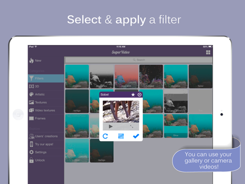 Screenshot #5 pour SuperVideo - Video Effects & Filters