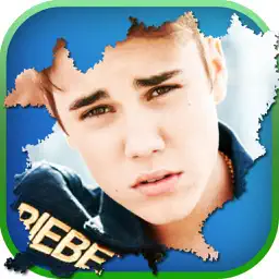 Aª Dating Justin Bieber edition free- photobooth with crowdstar for woman's day app icon