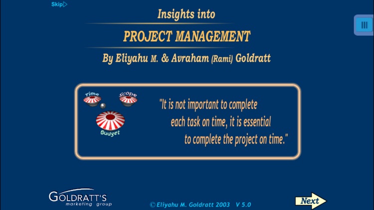 TOC Insights into Project Management and Engineering - Critical Chain Project Management: Theory of Constraints solution developed by Eliyahu M. Goldratt