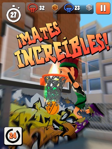 swipe basketball 2 ipad capturas de pantalla 4