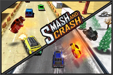 Smash & Crash ( Car Elimination Racing Game ) screenshot 4