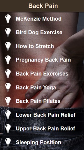 Back Pain Relief - Exercise for Low Back Pain and Neck Painのおすすめ画像1