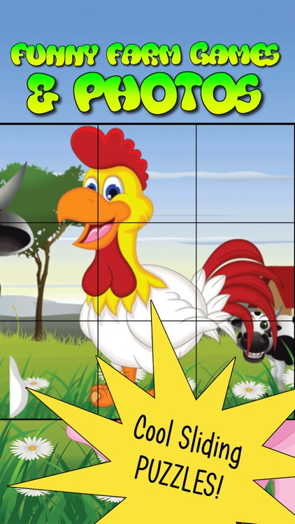 Funny Farm - Free Puzzles and Photos for Kids