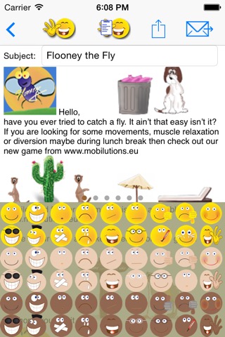 sMaily free  - the funny smiley icon email App with Stickers for WhatsAppのおすすめ画像4