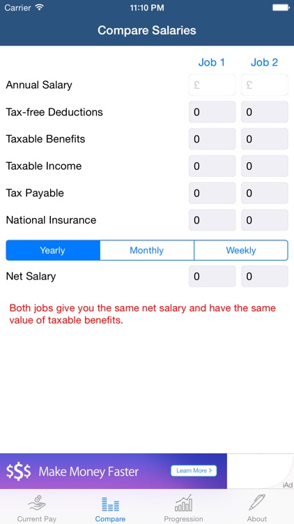 UK Tax & Salary Calculator RSU