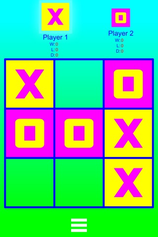 Dayglow Tic Tac Toe screenshot 2