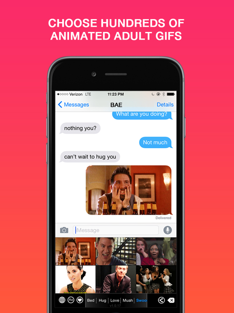 Animated Adult GIF Keyboard screenshot 6