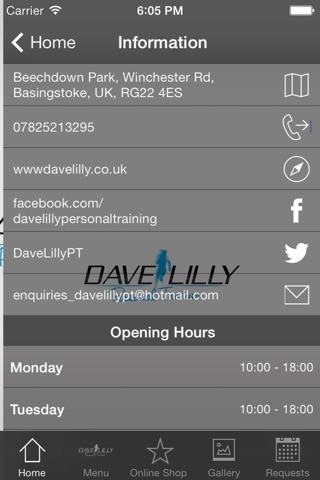 Dave Lilly PT screenshot 3