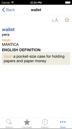 Latin<>English Dictionary screenshot 3