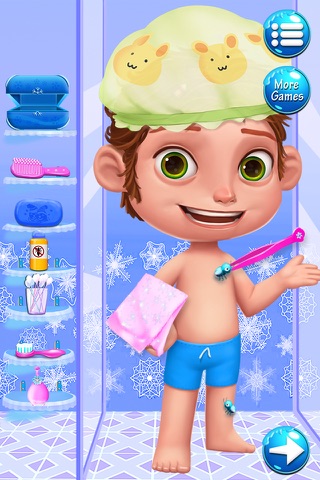 The Makeover! - Frozen Princess Sisters Beauty Salon! screenshot 4