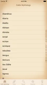 mythology - celtic iphone screenshot 1