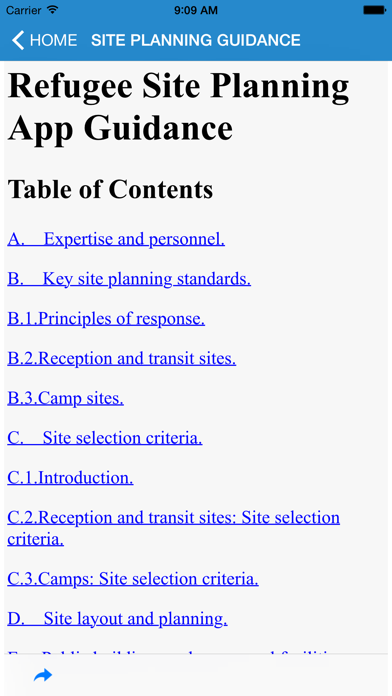 Screenshot #2 pour UNHCR Refugee Site Planning