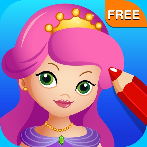 Princess Fairy Ballerina Color Salon: Fun Ballet Dancers Princesses Fairies Coloring Book for Kids and Girls