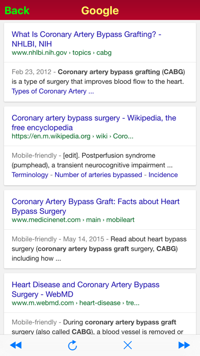 Medical Abbreviations Quick Search Screenshot