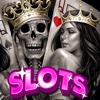 A King Skull - Spin and Win Blast with Slots, Black Jack, Roulette and Secret Prize Wheel Bonus Spins!