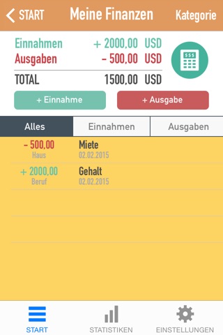 Budget, Currency & Notes screenshot 2